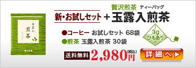 +玉露入煎茶