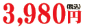 3980円(税込)