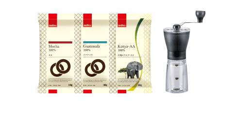 コーヒー&ミル