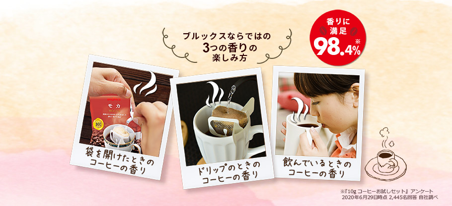 おうちで手軽に本格ドリップ 人気の10銘柄を飲み比べ 10gコーヒー お試しセット コーヒー通販 ブルックス コーヒーマーケット