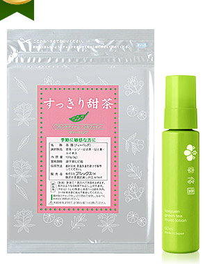 【季節限定】すっきり甜茶付 ローション60mlセット