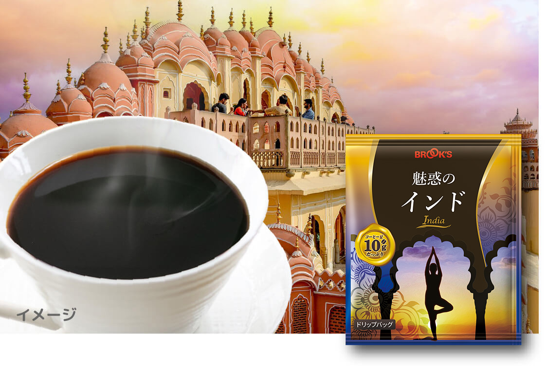 ドリップバッグコーヒー 魅惑のインド 45袋 15袋