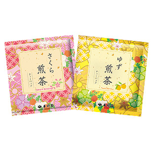 桜と柚子の香る煎茶セット