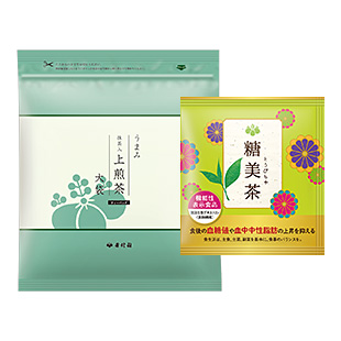日本茶大袋セット(糖美茶付)