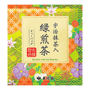 gift 有機栽培 宇治抹茶入緑煎茶ティーバッグ30袋