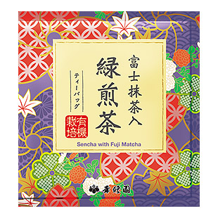 gift 有機栽培 富士抹茶入緑煎茶ティーバッグ30袋