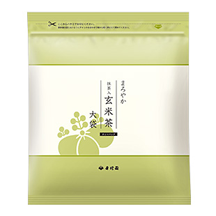 まろやか抹茶入玄米茶 ティーバッグ大袋150g