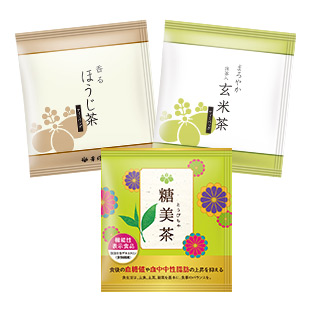 食事にピッタリ日本茶＆糖美茶セット
