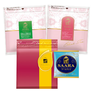 コーヒー通販ならブルックスコーヒーマーケット Gift 季節の紅茶大袋セット夏のマスカット ピーチ