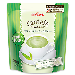 かんたフェ 抹茶カプチーノ 40袋｜コーヒー通販 ブルックス コーヒー 