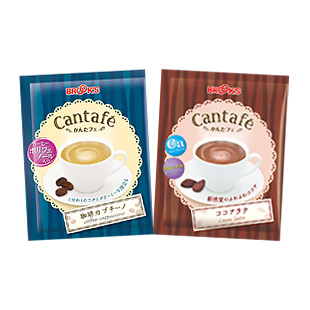 かんたフェ 珈琲カプチーノとココアの人気2種セット