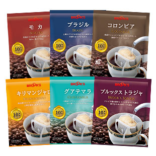 gift おすすめストレートコーヒー6種セット