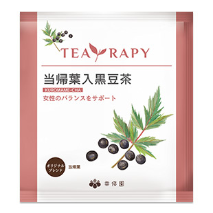 TEA RAPY(ティーラピー) 当帰葉(とうきば)入黒豆茶 30袋