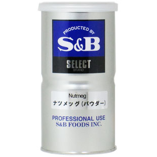 ＳＢセレクト ナツメッグ(パウダー) Ｌ缶 (400g)