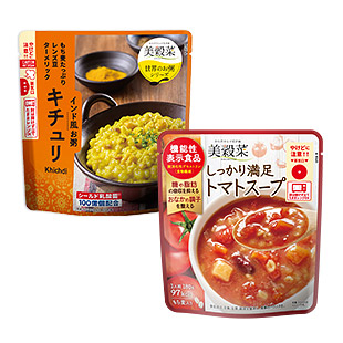 【夏限定】キチュリ+美穀菜トマトスープセット