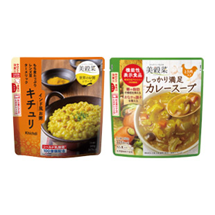 【春限定】美穀菜カレースープ+キチュリセット