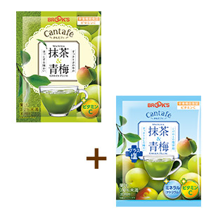 かんたフェ抹茶＆青梅の涼みセット