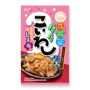 パリパリこいわし しそ梅味