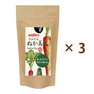 【夏限定】かんたんぬか美人175gお得な3個セット