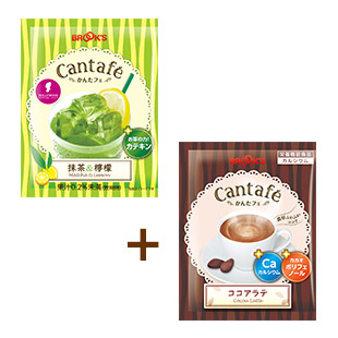 かんたフェ 抹茶＆檸檬のお買得セット