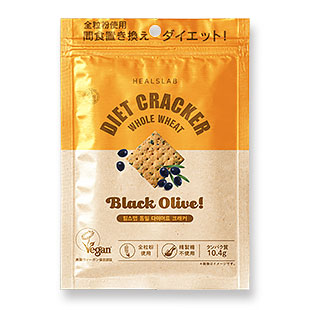 全粒粉ダイエットクラッカー ブラックオリーブ