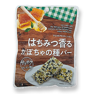 はちみつ香るかぼちゃの種バー