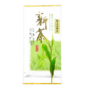 新茶　特上玉緑茶　１００ｇ