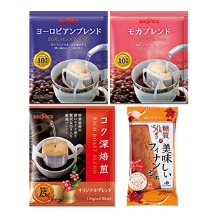 gift 濃いコクコーヒーとメープルフィナンシェセット