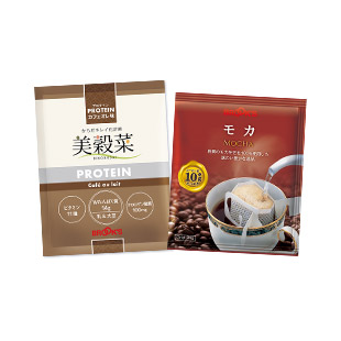 美穀菜プロテイン+モカセット