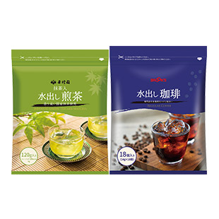 抹茶入水出し煎茶+水出し珈琲セット