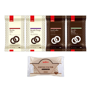 ギフト お父さんありがとう 挽のコーヒー＆フィルターセット