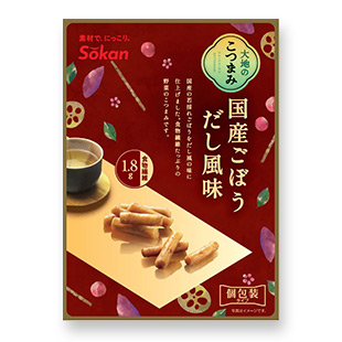 大地のこつまみ 国産ごぼう だし風味