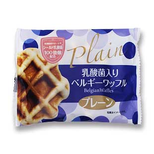 乳酸菌入り ベルギーワッフル プレーン 6袋セット