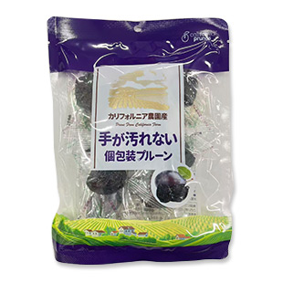 手が汚れない 個包装プルーン