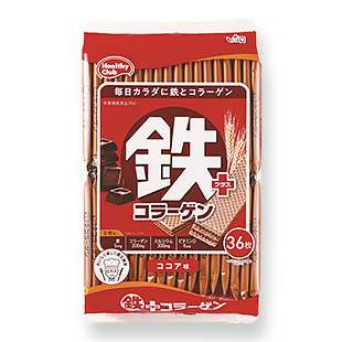 鉄プラスコラーゲンウエハース
