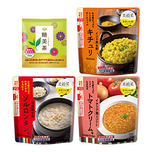 糖美茶+世界のお粥3種セット