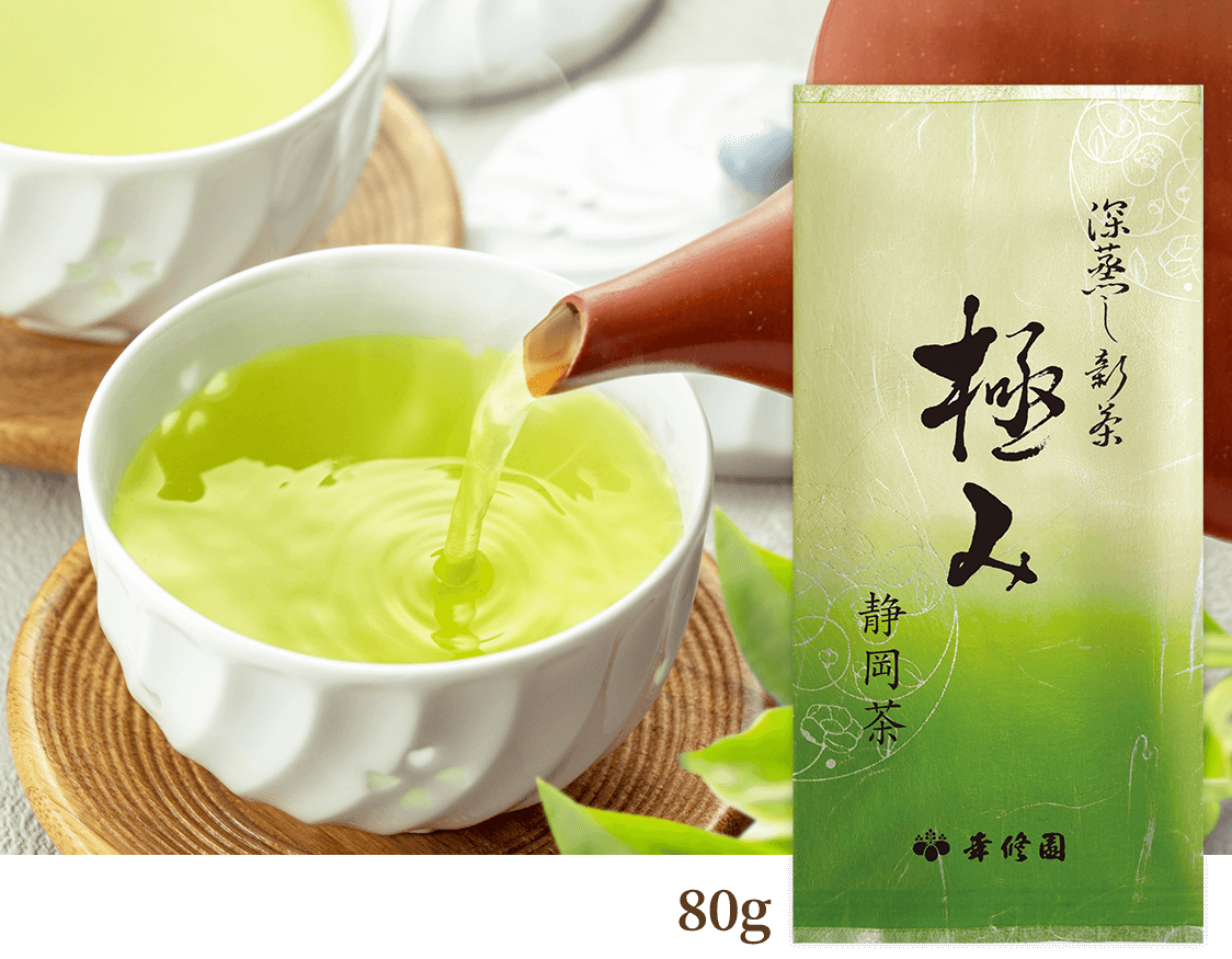 深蒸し新茶 極み 80g