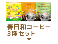 春日和コーヒー3種セット