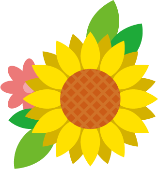 ひまわりイラスト