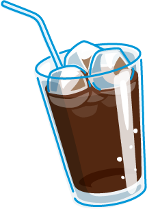 アイスコーヒーイラスト