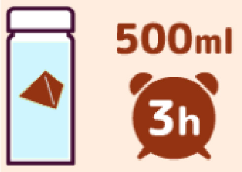 500ml 3h