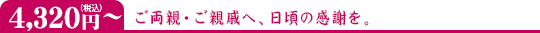 4,320円(税込)~
